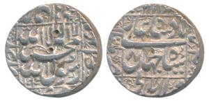 Shah Jahan, Silver Rupee, 11.46g, Multan Mint, AH 1044/8, legend within square area (KM 23