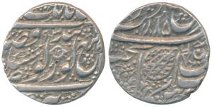 Ranjit Singh (VS 1858-1896 / AD 1801-1839), Silver Rupee, 11.07g, Amritsar Mint, Nanakshah