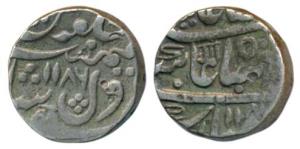 Hyderabad Feudatories, Narayanpeth, Silver Rupee, 11.0g, Dilshadabad Mint, AH 1186/1197 du