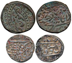 Takhat Singh (1843-1873 AD), Silver Rupee, in the name of Queen Victoria, VS 1926, Pali Mi