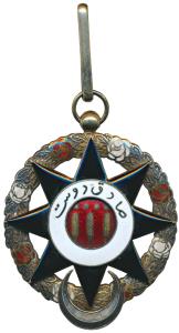 Bahawalpur, Order of Imtiaz-i-Abbasia, Order of Abbasia, Second Class, Neck Badge, Silver 