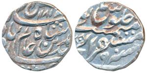 Jawahir Singh (AH 1177-1182, AD 1763-1768), Silver Rupee, 11.12g, Akbarabad Mint, AH 1181/