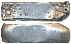 Archaic Punch Marked Coinage, attributed to Gandhara Janapada (c. 600-400 BC), Silver 5 Sh