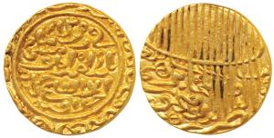 Nasir-ud-din Mahmud Shah (AH 844-861, AD 1440-1456), Gold Tanka, 11.71g, with Tughra legen