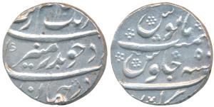Aurangzeb, Silver Rupee, 11.51g, Torgal Mint, AH 1110/50 (KM 300.88). Very Fine+, Rare.