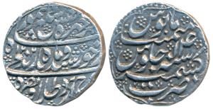 Taimur Shah (AH 1186-1207, 1772-1793 AD), Silver Rupee, 10.6g, Kashmir Mint, AH 1202/14 (K