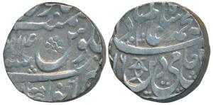 Hafiz Rahmat Khan, Silver Rupee, 11.12g, Anwala (Anola) Mint, in the name of Shah Alam II,