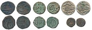 Mysore, Haidar Ali, Copper ¼ Paisa, 3.18g, obv. mythical lion, rev. battle axe; Sikh Empir