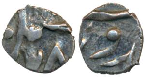 Hyderabad Feudatories, Gadwal, Silver 1/32 Rupee, 0.23g, Gadwal Mint, complete mint name a