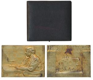 Bose Institute, Heavy Bronze Medal to commemorate the foundation of the Bose Institute, ob