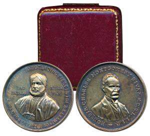 Central Training College, Gold Medal (12 carat), obv. bust of Charles Montgomery Rivaz, KC