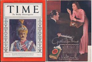 Time Magazine, February 22 1937, Nizam of Hyderabad Mir Osman Ali Khan featured on the cov