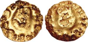 Eastern Chalukyas, Chalukya Bhima II Vishnuvardhana and successors, (c. 935-946 AD), Gold 