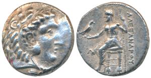 Kingdom of Macedonia, Alexander III (c. 336-323 BC), Silver Tetradrachm, 16.91g, obv. head