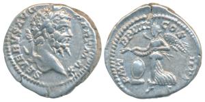 Roman, Septimius Severus (193-211 AD), Silver Denarius, 3.48g, obv. laureate head to right