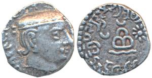 Western Kshatrapas, Kardamaka Family, Rudradaman I son of Jayadaman, as Mahakshatrapa, Sil