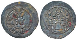 Sasanian, Balash / Valkash (484-488 AD), Silver Drachm, 3.78g, Mint Ahwaz, obv. bust of th