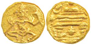 Shilaharas of Western Maharashtra (c.1100 –AD), Anonymous and Uninscribed, Gold Gadyana, 3