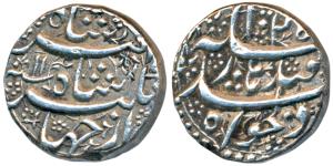 Jahangir, Silver Rupee, 11.37g, Qandhar Mint, AH 1025/11 (KM 142.2). Extremely Fine, Scarc