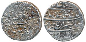 Shah Jahan, Silver Rupee, 11.39g, Akbarabad Mint, AH 1040/3, Kalima within circle on obv. 
