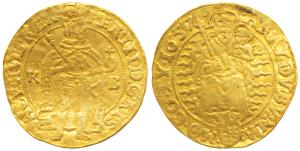 Hungary, Ferdinand III (1637-1657), Gold Ducat, 3.39g, 1657, Kormoczbanya Mint, obv. Emper
