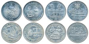 Portugal, 1000 Escudos (4), 28g each (total 112g), all .5 fine, no date (1995) 500th Anniv