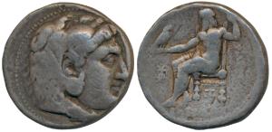Kingdom of Macedonia, Alexander III (c. 336-323 BC), Silver Tetradrachm, 16.99g, obv. head
