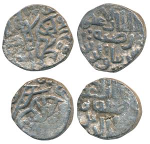 Jalalat al-din Radiyya / Razia Sultana (AH 634-637, 1236-1240 AD), Billon Jital, obv. al-m