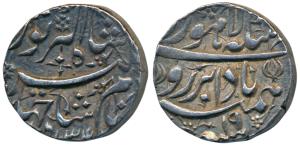 Jahangir, Silver Rupee, 11.43g, Lahore Mint, ’Bada Bar Hamesha’ couplet, AH 1034/19, compl