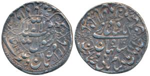 Shah Jahan, Silver Rupee, 11.27g, Shahjahanabad Mint, AH 1066/30, ’Jaawidaan’ couplet read