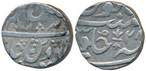 Balwantnagar (Jhansi) Mint, Silver Rupee, 11.07g, in the name of Shah Alam II, RY 28 (KM 2