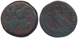 Ptolemaic Kings of Egypt, Ptolemy III Euergetes (c. 246-222 BC), Copper Tetrobol, 46.09g, 