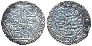 Sikandar bin Ilyas, Silver Tanka, 10.6g, Baldat Firuzabad Mint, AH 787 (G&G B199). Very Fi