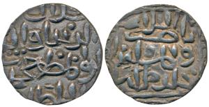 Jalal ud-Din Muhammad Second Reign, Silver Tanka, 10.8g, no mint, nasir al-islam wa ’l mus