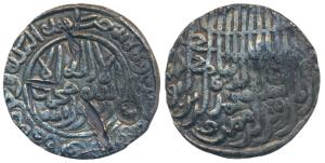 Jalal ud-Din Muhammad Shah Second Reign, Silver Tanka, 10.6g, Arsah Chatgaon Mint, ruler’s