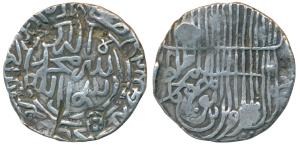 Jalal ud-Din Muhammad Shah Second Reign, Silver Tanka, 10.73g, Firuzabad Mint, ruler’s nam