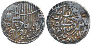 Rukn al-Din Barbak Shah (AH 864-879, 1459-1474 AD), Silver Tanka, 10.8g, Sajla Mankhabad M