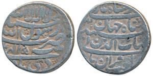 Shah Jahan, Silver Rupee, 11.22g, Patna Mint, AH 1040/4, Month Di, four lines type (KM 224