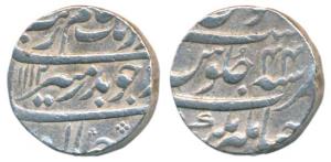 Aurangzeb, Silver Rupee, 11.57g, Jahangirnagar (Dhaka) Mint, AH 1112/44, complete mint nam