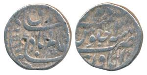 Shah Alam Bahadur, Silver Rupee, 11.18g, Itawa Mint, RY 4 (KM 347.8). Very Fine.