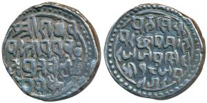 Jai Singh (1797-1818 AD), Silver Rupee, 10.73g, Jay Nagar Mint, RY 18, Nagari legend withi