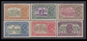 1931 Inauguration of New Delhi set of 6, SG 226-31, mint, hinged, Fine.
