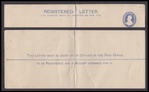 1912 KGV PS RE 2a + 1/2a, blue on yellowish wove, imprint 3, type3, PV#RE9, 254 x 106mm, m