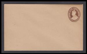 1932 KGV PSE, 1a brown on buff wove, PV# EN35, 153 x 89mm, mint, Very fine, scarce to find