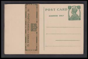 1941 KGV PS PC, 9p green on buff, pack of 16 with band, PV# PC59, Mint, Very Fine, Scarce 