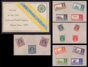 1939 Souvenir booklet issued to commemorate the 11th Universal Postal Congress in Buenos A