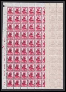1971 5p ovpt. “REFUGEE/RELIEF”, Rajasthan, SG 649, complete sheet, Mint, Fine.