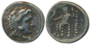Kingdom of Macedonia, Alexander III (c. 336-323 BC), Silver Tetradrachm, 16.99g, obv. head