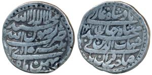 Shah Jahan, Silver Rupee, 11.11g, Patna Mint, AH 1040/3, Month Bahman, legend in four line