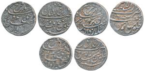 Farrukhsiyar, Silver Rupee, 11.04g, Dar-us-Sultanate Lahore Mint, AH 1129/6; Dar-ul-Khilaf
